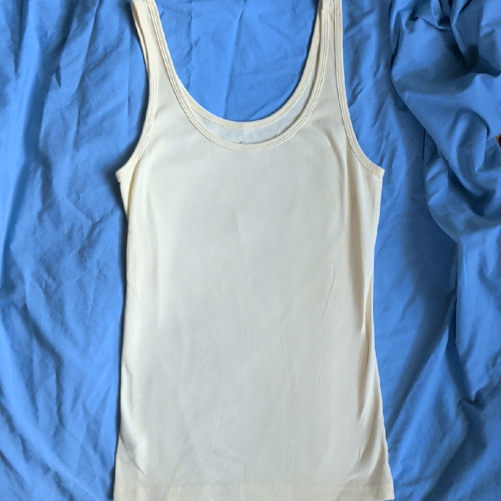 LOFT Cream Tank Top